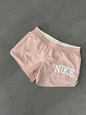 SHORT NIKE BIG NIKE DRI FIT ROSÊ FEMININO