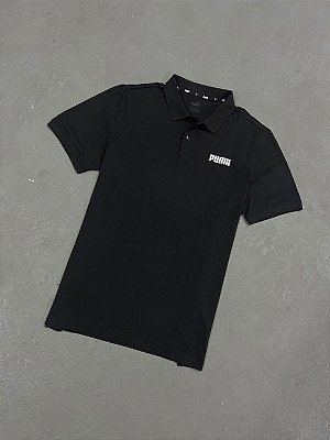 POLO PUMA PIQUET PRETA