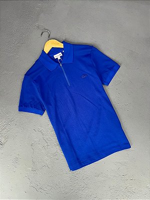 POLO LACOSTE POLAROID 2025 AZUL ROYAL
