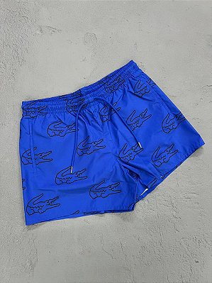SHORT LACOSTE SPORT POLAROID AZUL