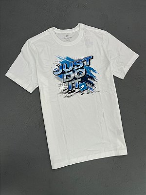 CAMISETA NIKE JUST DO IT FIRE BLUE
