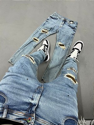 CALÇA JEANS JOGADOR PREMIUM (0211)