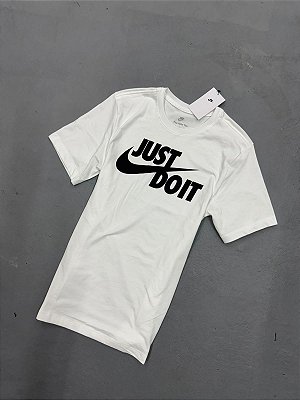 Camiseta Nike JDI Swoosh (Branca)