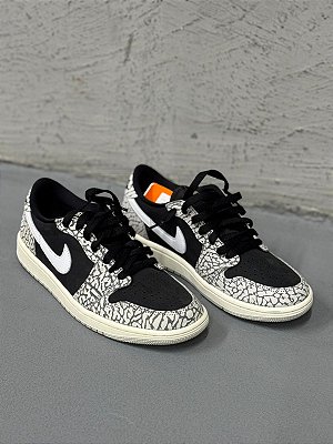 TÊNIS NIKE JORDAN 1 BLACK CLEMENT