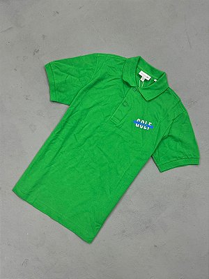 Polo Lacoste Lisa com Estampa Golf (Verde)