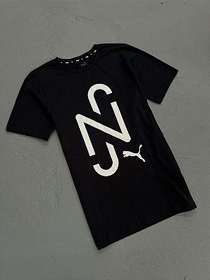 Camiseta Puma Neymar Jr Goal Casuals Preta