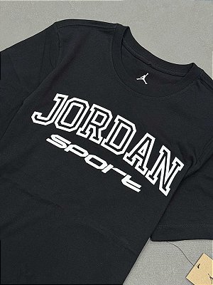 CAMISETA JORDAN SPORT PRETA