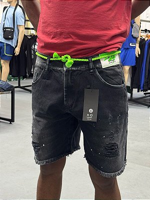 BERMUDA JEANS JOGADOR BROW X