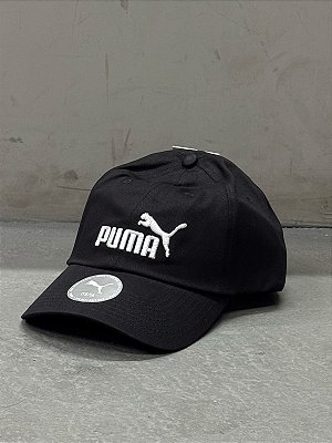 BONÉ PUMA LOGO CAP PRETO