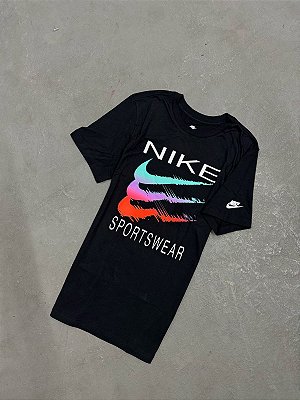 Camiseta Nike Swoosh Masculina Preta
