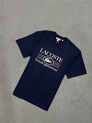 CAMISETA LACOSTE FRENCH SPORTSWEAR AZUL