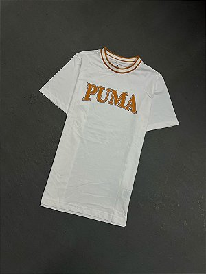 CAMISETA PUMA SQUAD GRAPHICS BRANCA