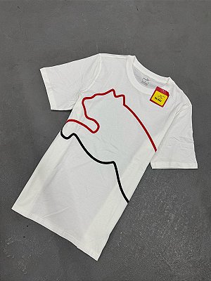 CAMISETA PUMA BIG CAT BRANCA