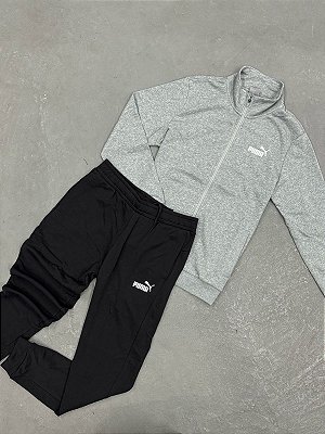 CONJUNTO PUMA MOLETOM HOODIE COM ZIPER