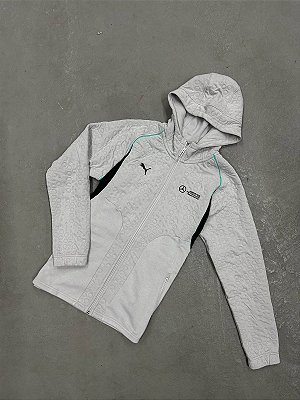 JAQUETA PUMA MERCEDES MOTORSPORT CINZA