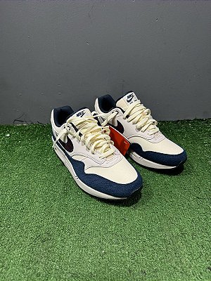 Tênis Nike Air Max 1  Burgundy Crush Navy