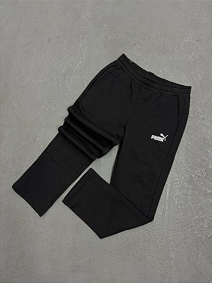 Calça Moletom Puma Essentials Preta