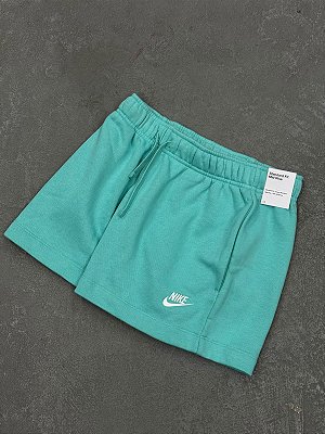 SHORT NIKE SPORTSWEAR FEMININO VERDE ÁGUA