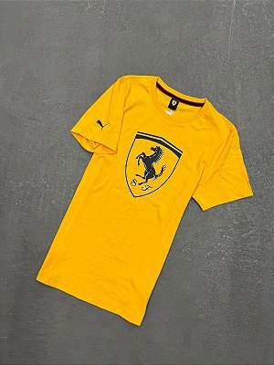 CAMISETA PUMA FERRARI MOTORSPORT AMARELA