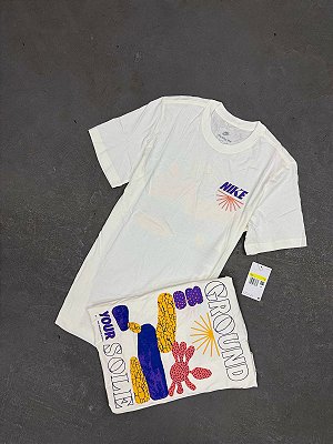 CAMISETA NIKE GROUND BRANCA