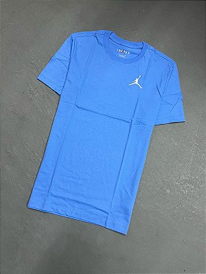 CAMISETA JORDAN ICON BORDADO AZUL