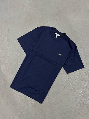 CAMISETA LACOSTE CLASSIC FIT AZUL MARINHO