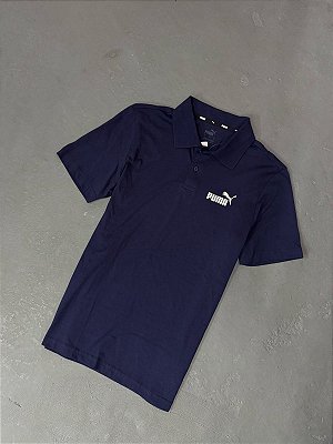 Polo Puma  Essentials Azul Marinho