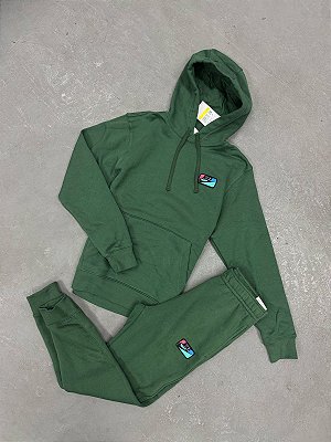 Conjunto Nike Club Fleece Pants Verde