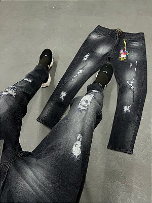 CALÇA JEANS JOGADOR PREMIUM(02741)