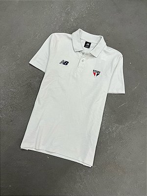 Polo Viagem SPFC 2024 Cinza