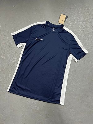 Camiseta Nike Dri Fit Academy 2025 (Azul Marinho/Branco)