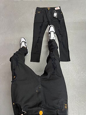 CALÇA JEANS JOGADOR PREMIUM (Brow-7802)