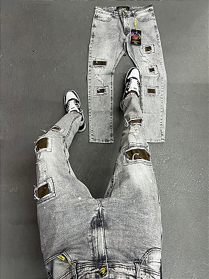 CALÇA JEANS JOGADOR PREMIUM(0059)