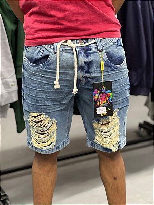 BERMUDA JEANS JOGADOR PREMIUM(8919)