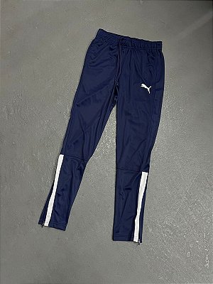 Calça Puma Team Liga Training Pants Azul Marinho
