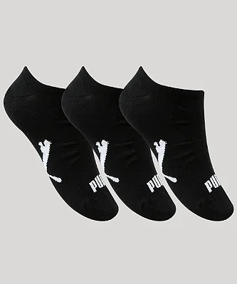 KIT C/3 PARES DE MEIAS PUMA SOQUETE PRETA