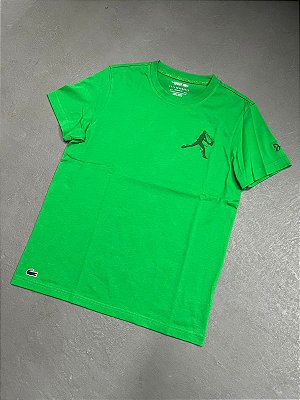 Camiseta Lacoste Tennis x Novak Djokovic Verde