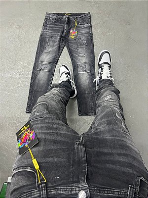 CALÇA JEANS JOGADOR PREMIUM(0077)