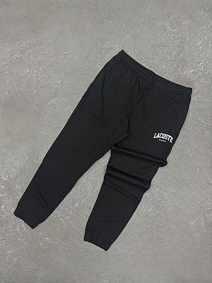 Calça Lacoste Letreiro  2025 Preto