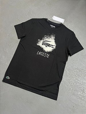 Camiseta Lacoste Sport  Ultradry  Preta
