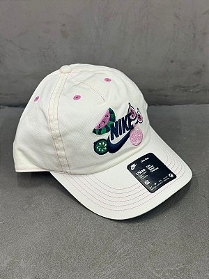 Boné Nike Club Unstructured Hat Juvenil (Branco)