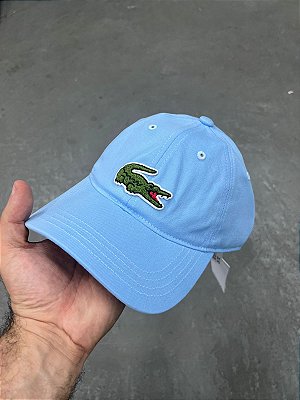 Boné Lacoste Big Croc 2025 Azul Céu