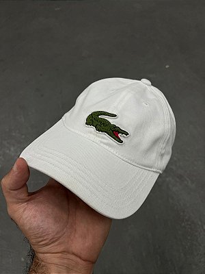 Boné Lacoste Big Croc 2025 Branco