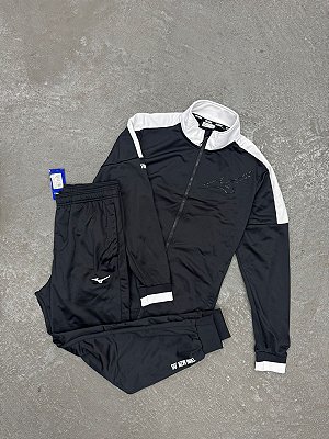 Conjunto Mizuno de Treino  Root III (Preto/Branco)