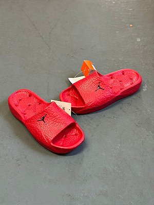 Chinelo Slide Jordan Franchise Flip - Flops Red