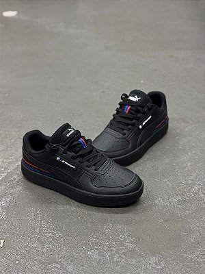 Tenis Puma Caven 2.0 x BMW Pro Blue (All Black)