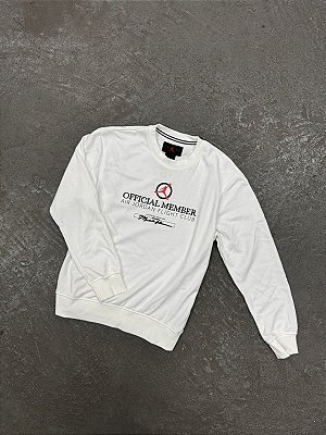 Moletom Jordan Gola Careca Flight MVP Branco
