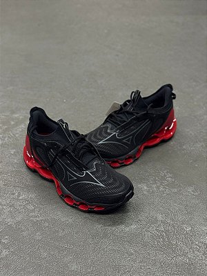 TÊNIS MIZUNO WAVE PROPHECY 14 PRETO/VERMELHO