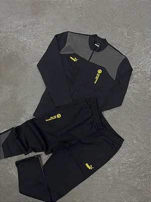 CONJUNTO PUMA BORUSSIA DORTMUND PRETO