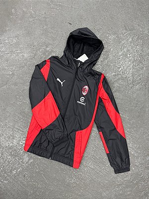JAQUETA CORTA VENTO PUMA MILAN PRE JOGO